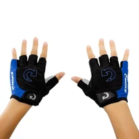 men sport half finger anti slip pad cycling gloves bike absorption bike the road gloves bicycle 3 colors