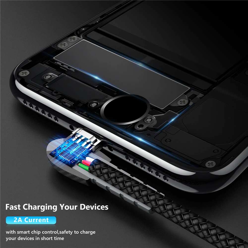 TIEGEM 90 градусов USB кабель для iPhone X XS MAX XR 8 7 6 5 6s 5S Plus SE Быстрая зарядка кабель для мобильного телефона зарядное устройство USB кабели для передачи данных