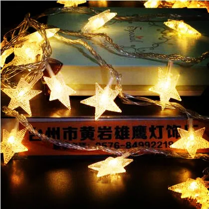 Новогодняя светодиодная гирлянда со звездами 30 м|luces de navidad|led cristmasstring lights |