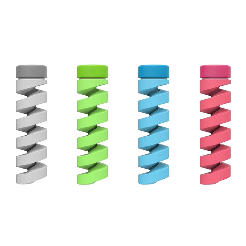 6 шт./компл. протектор кабеля катушка линия передачи данных чехол веревочная