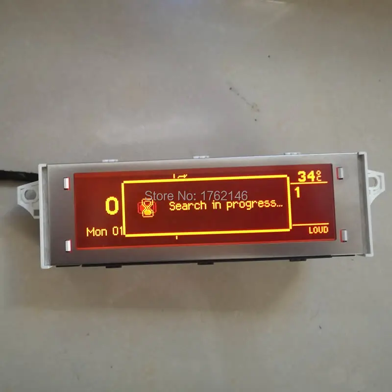 Красный экран с поддержкой USB и Bluetooth дисплей, монитор высокого качества для peugeot 307 207 408 citroen C4 C5 красный экран(12 pin
