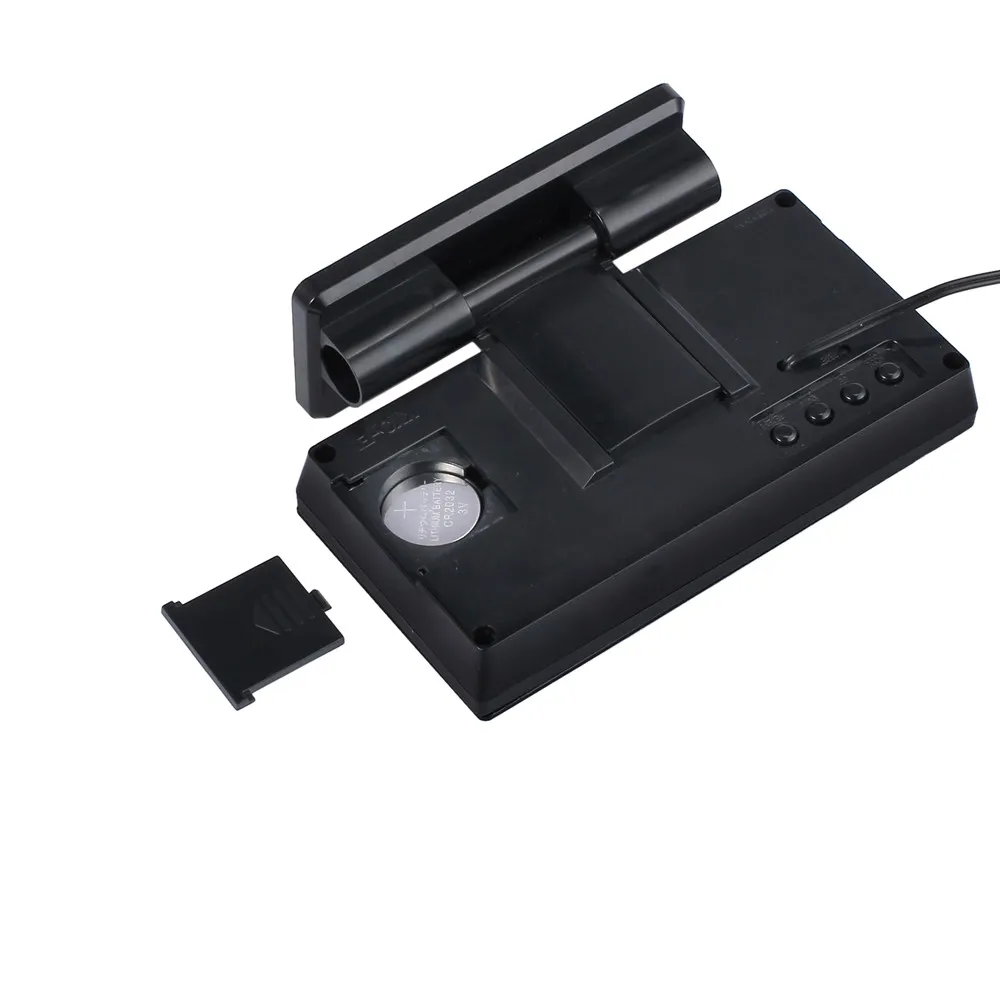 Цифровой цветной ЖК-дисплей Neoteck автомобильные часы термометр с температурой