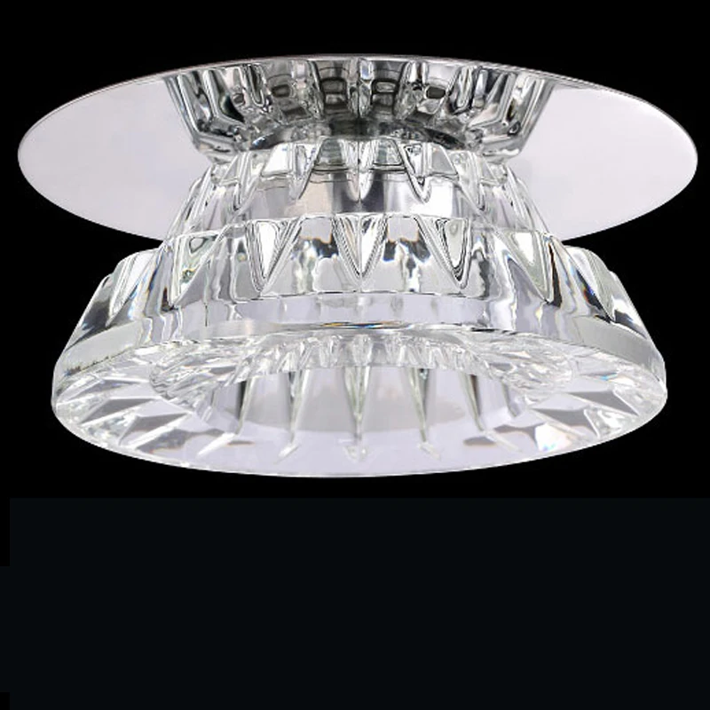 Simple modern led small crystal lamp aisle corridor living room lighting downlight wall washer Ceiling fixture lamps | Освещение