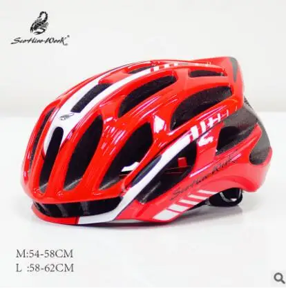Size M 54-58 cm Велосипедный светодиодный шлем со встроенными задними фонарями для мужчин и женщин для горного велосипеда, гоночный шлем mtb дорожный велосипедный триатлон, мужской шлем - Цвет: Size M 54-58 cm