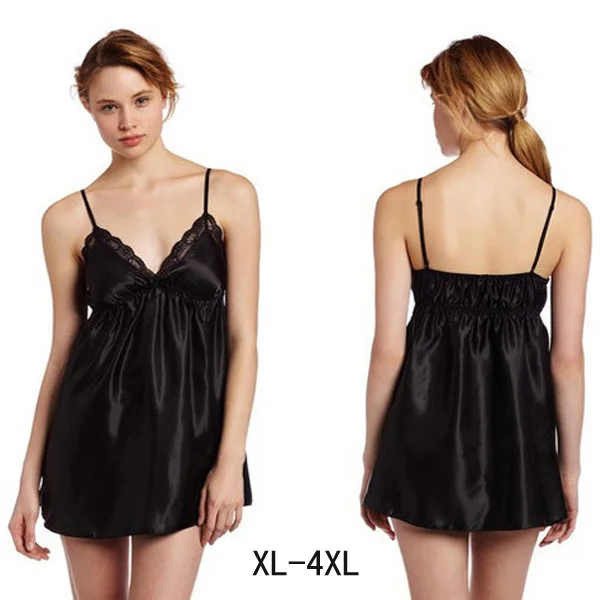 Большие XL-4XL новинка в наличии Женская Сексуальная красивая одежда для сна Wetlook