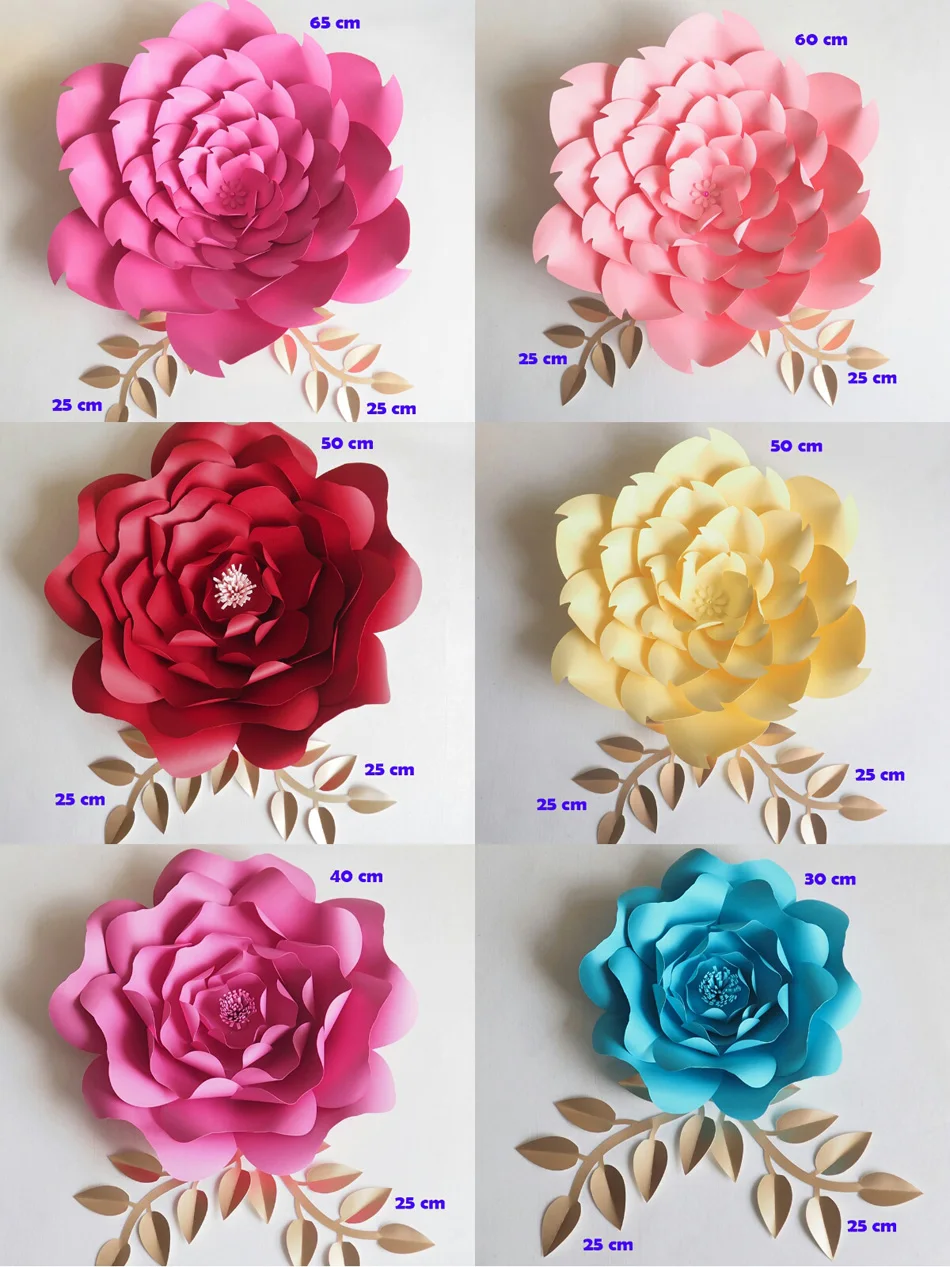 Искусственные цветы лист Fleurs Artificielles фон совпадающие листья гигантские бумажные листья Свадебная вечеринка Декор Детская гирлянда для душа