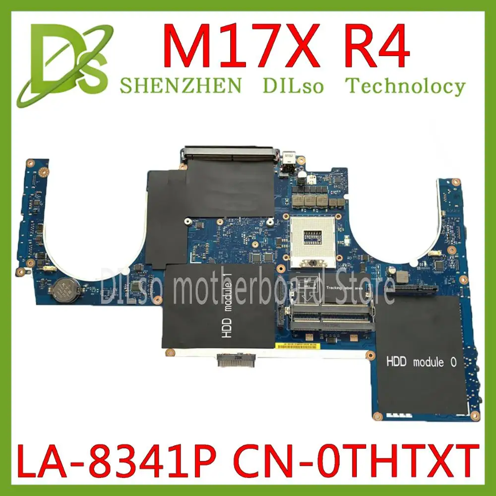 KEFU QBR00 LA 8341P материнская плата для DELL Alienware M17X R4 PC ноутбук CN 0THTXT DDR3 Оригинал