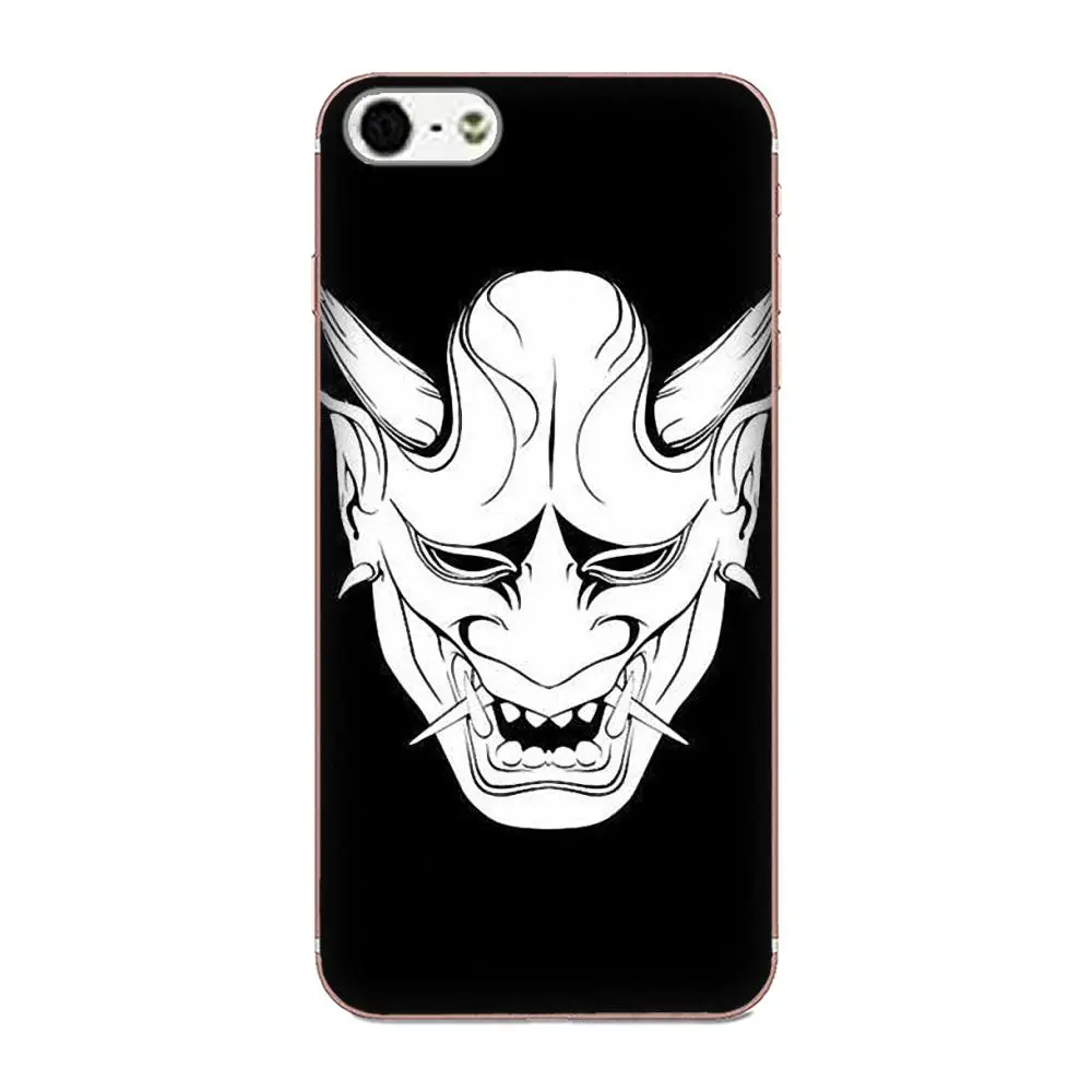 Для Xiaomi Redmi Mi Note 7 8 9 SE Pro Lite Go Play TPU Чехлы Capa Hannya Demon Mask | Мобильные телефоны и