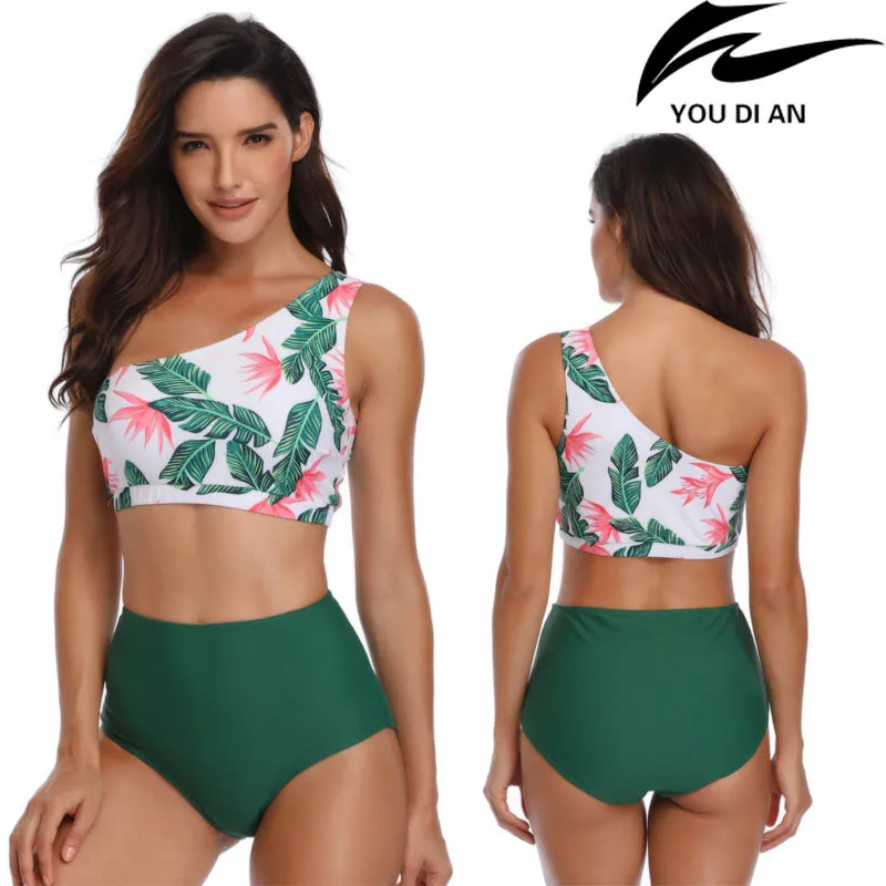 Купальник женский бикини большого размера с высокой талией|Купальники| |