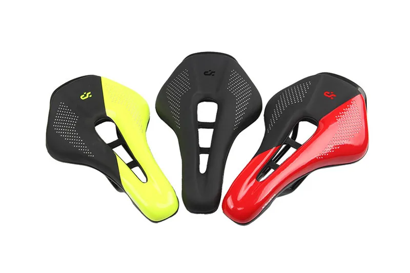 285 г велосипедное седло MTB гоночный велосипед противоударные седла искусственная кожа Силикагель дышащий мягкий полый сиденье Подушка