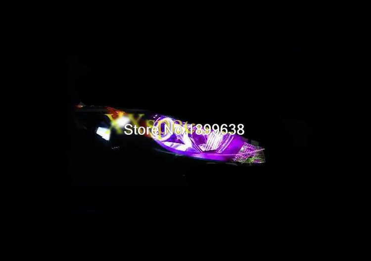Для Honda Accord Coupe 2008-2010 синий светодиодный фонарь Halo Angel Demon Eyes Kit RGB светодиодный angel eyes