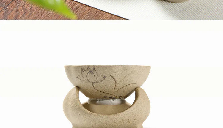 Кунг-фу чайный набор домашний китайский Ретро Цзиндэчжэнь камень ручная роспись чайная чашка чайник крышка чаша набор подарочная коробка