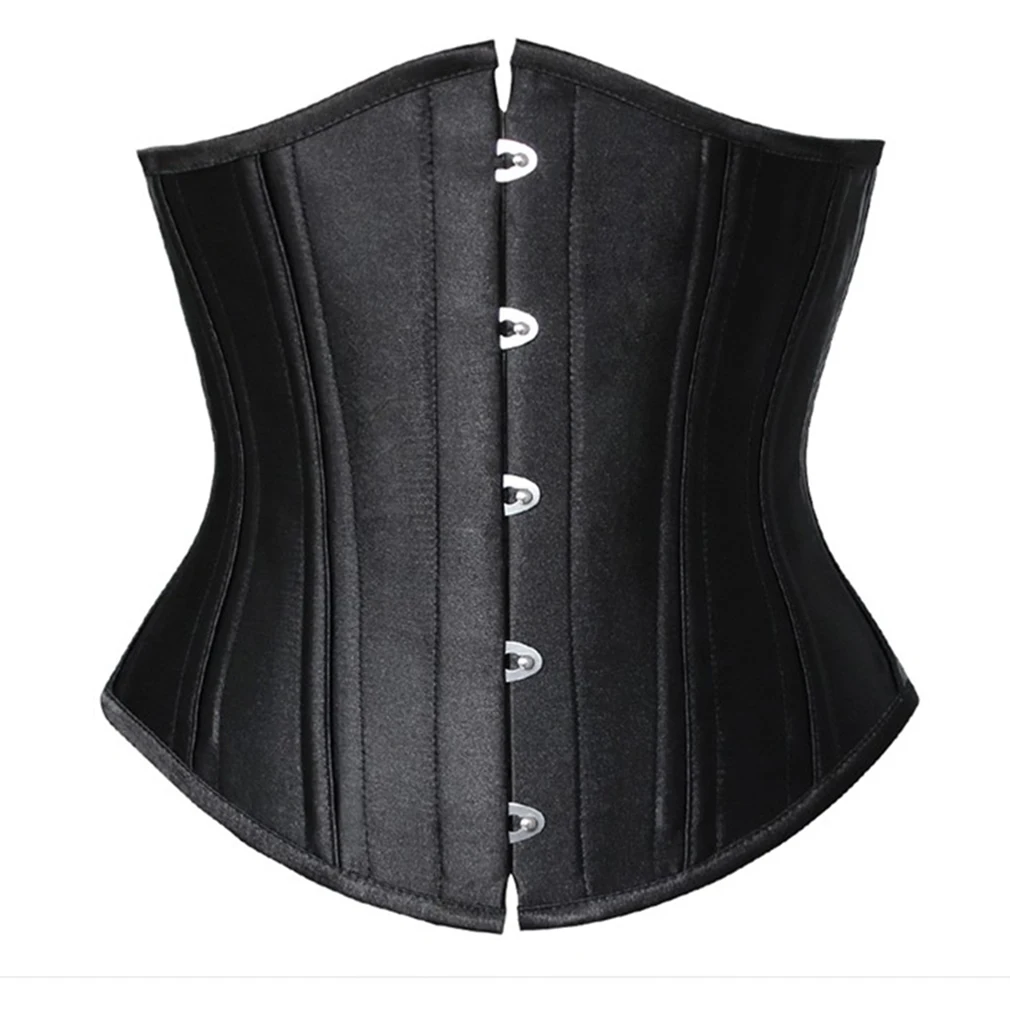 26 корсет со стальными косточками Черный для талии в стиле стимпанк корсеты