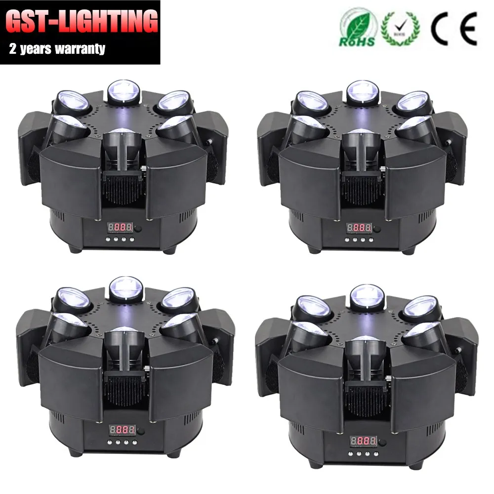 

4PCS/LOT 6x10W RGBW 4IN1 6 Beam Led Par Light 11/14CH Stage Light DJ