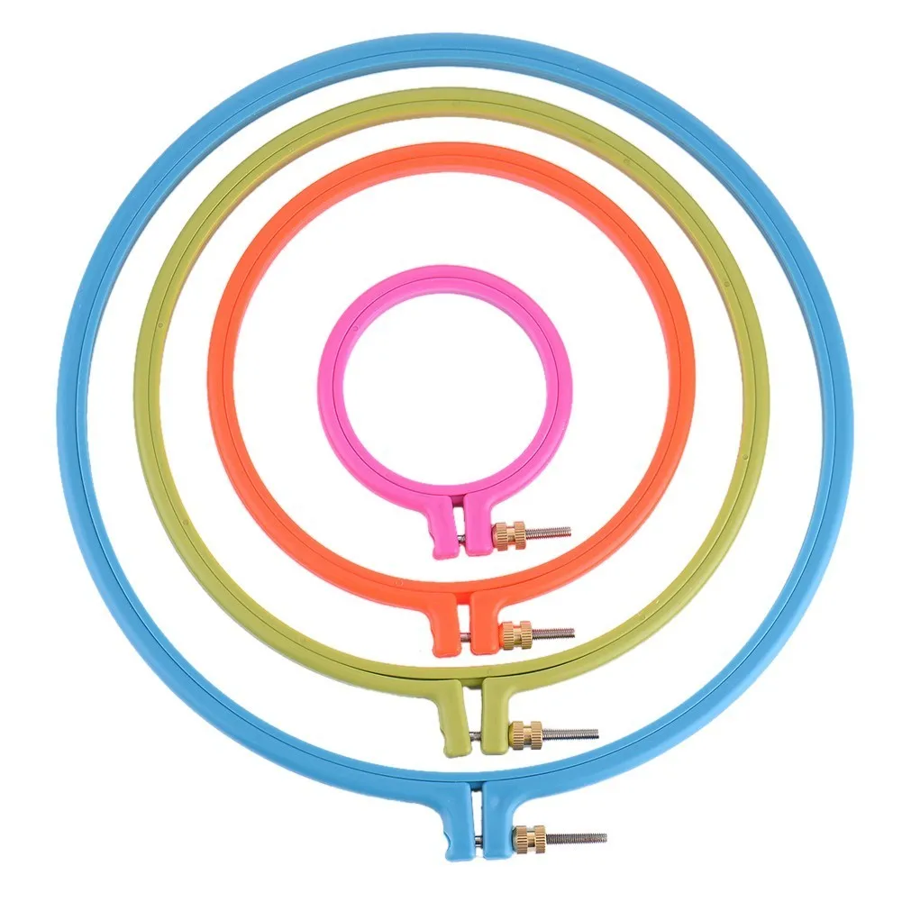 Регулируемый пяльцы для вышивания крестиком комплект ленты рукоделие вышитые