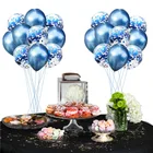 Латексные воздушные шары с конфетти, 10 шт., для дня рождения, свадьбы, Декоративный Надувной Мяч