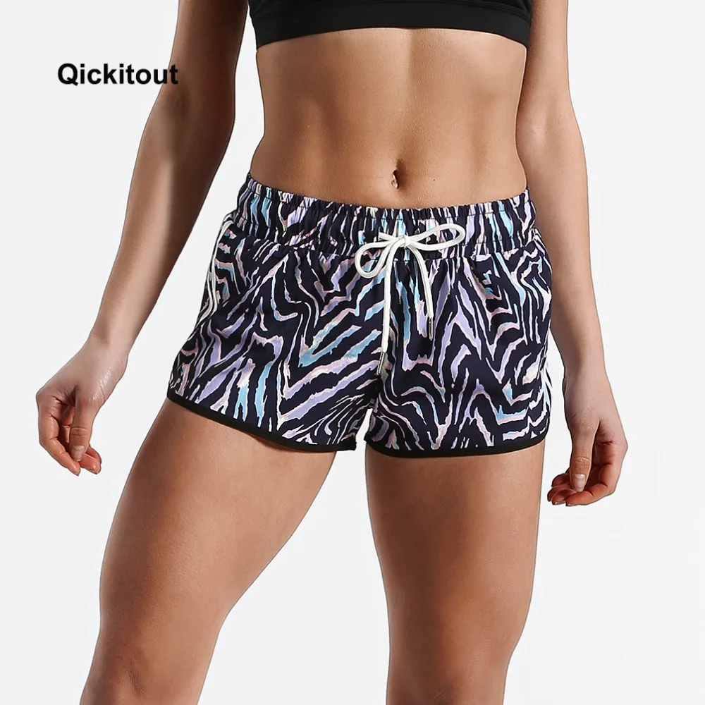 Женские шорты Qickitout женские короткие брюки одежда для фитнеса сексуальные с