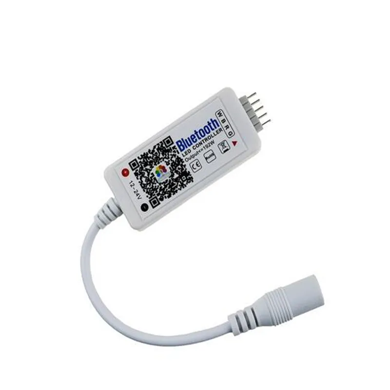 16 миллионов цветов Мини Bluetooth LED RGB музыкальный контроллер DC12-24V RGBW светодиодный