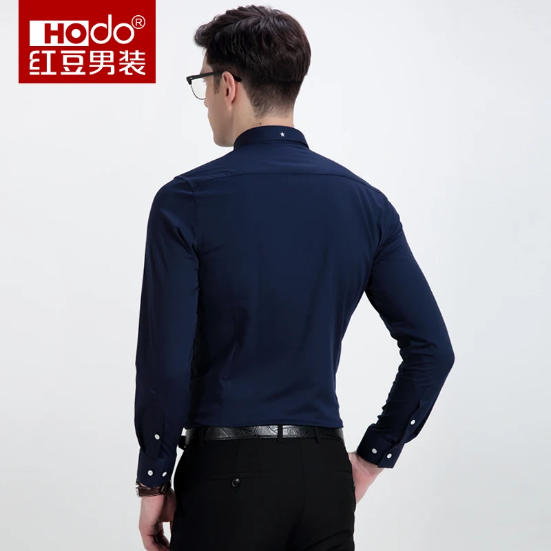 Hodo 2018 Сорочки выходные для мужчин Для Рубашки мальчиков Camisa masculina рубашка