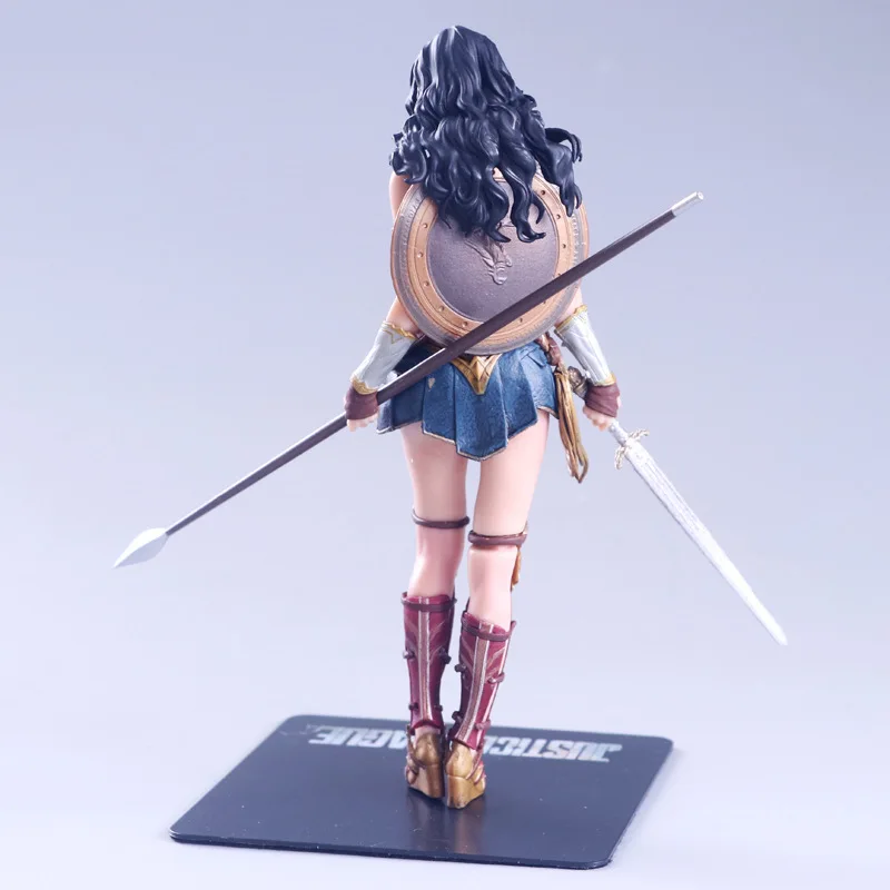 DC Justice League ARTFX + Wonder Woman статуя коллекция подвижная фигурка модель игрушки 17 5