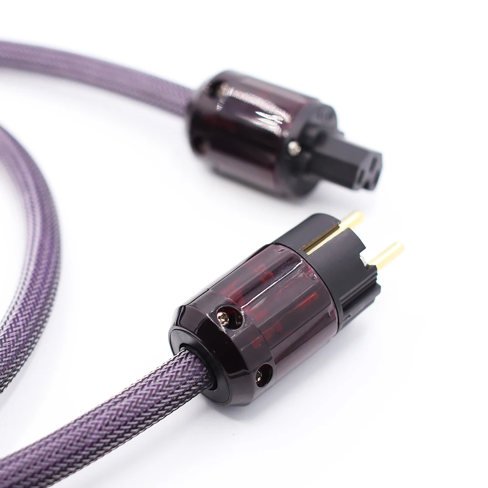 Preffair D507 OCC медный кабель питания переменного тока Hi Fi P 079E/C 079 штепсельная вилка EU