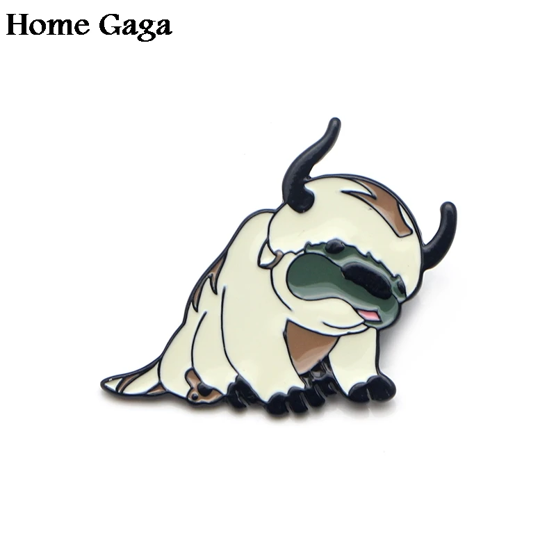 Homegaga Волшебная история Цинковый галстук мультяшный Забавный штырь рюкзак одежда
