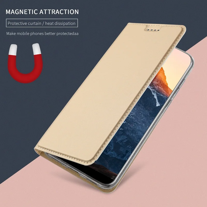 Для huawei P20 Lite чехол для мобильного телефона защитный кожаный чехол для huawei P20 Lite сумка для телефона карта карман Магнитный чехол