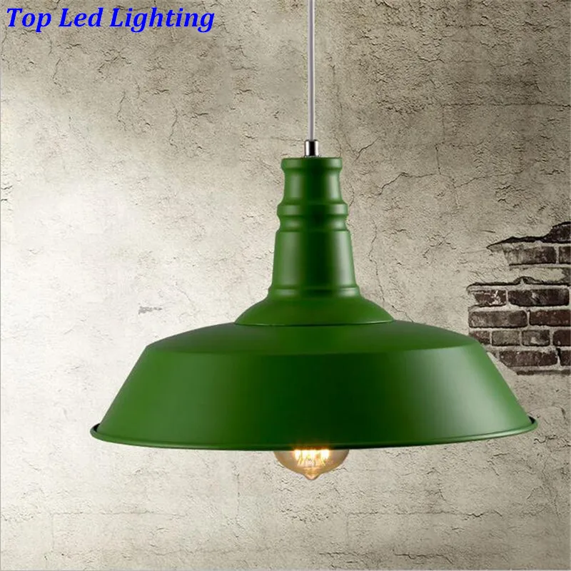 Vintage Loft Many Colors Aluminum Led E27 Pendant Light for Restaurant Bar Dining Room AC 80-265V 1215 | Освещение