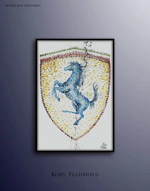 Большие настенные картины для гостиной украшение ручная работа Современная