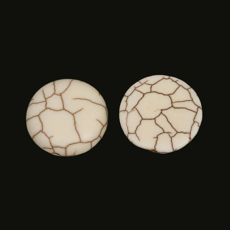 Новинка 2018 высококачественный синтетический белый бирюзовый камень Howlite
