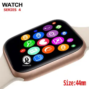 44mm smart watch series 4 clock sync notifier support connectivity for apple watch series 5 iphone 8 x android phone smartwatch free global shipping