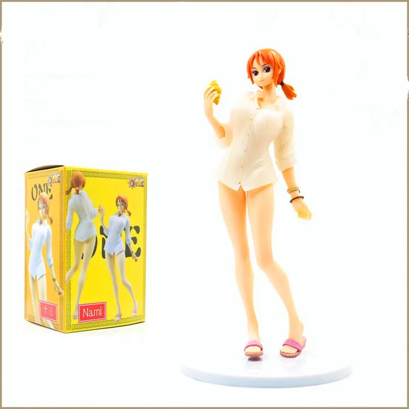 ONE PIECE Theatre Edition белая рубашка Nami ПВХ фигурка Коллекционная модель игрушечная