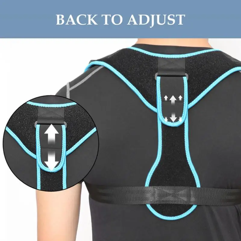 Medical Clavicle Posture Corrector Adult Children Back Support Belt Corset Orthopedic Brace Shoulder Correct Neck Pain Relief |