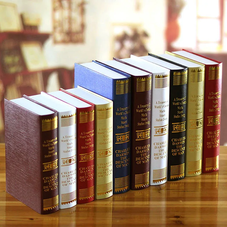 Европейский стиль украшение Дарвин книги фотография Реквизит исследование