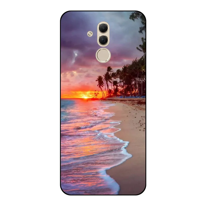 Мягкий силиконовый чехол для Huawei Mate 20 lite телефона Coque Protector задняя крышка бампер |