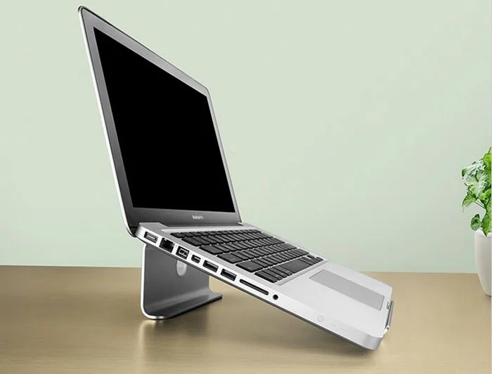 Бесплатная доставка алюминиевая подставка для ноутбука Подставка планшета MacBook