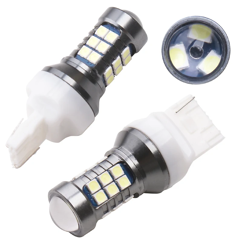 LYMOYO T20 7440 W21W wy21w 27 Светодиодный 3030 smd Автомобильные стоп-сигналы Туман Лампа фонарь