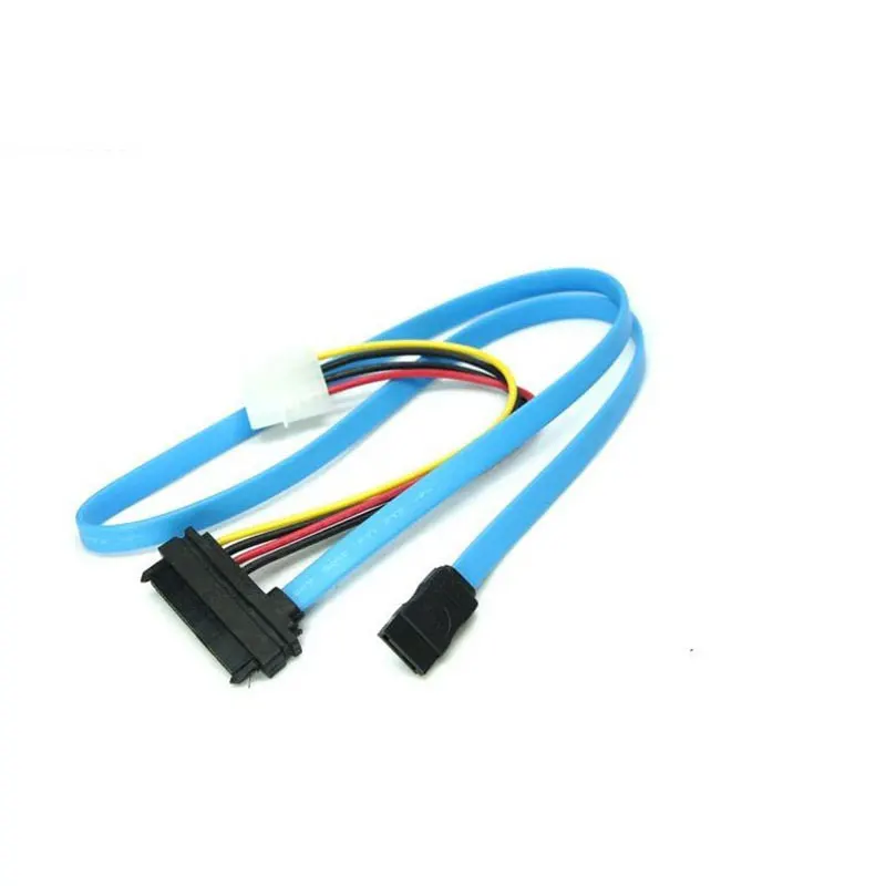 SAS Serial прикреплен SCSI SFF-8482 к SATA 7-контактный ATA 29 контактам и 4-контактный кабель