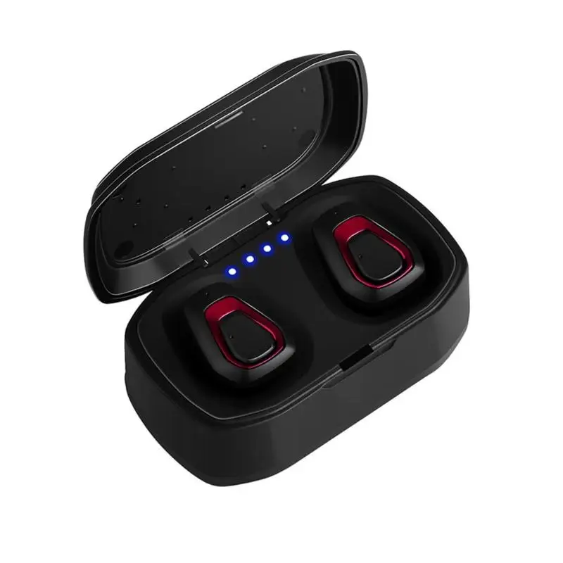 Type A Red A7 A7 TWS беспроводные наушники Bluetooth гарнитура стерео спортивные наушники с зарядным устройством для IOS Android phone музыкальные наушники 2 типа - Цвет: Type A Red A7