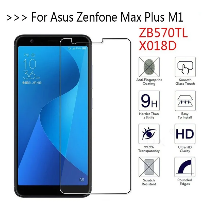Для ZB570TL X018D закаленное Стекло для ASUS ZenFone Max Plus M1 Экран защитная плёнка НУА Вэй на с