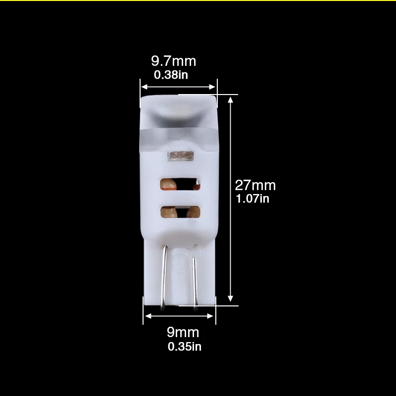 NAO 2 шт. led t10 w5w 12 В 3014 чип Автомобильный мотоциклетный интерьерный светильник 5w5 Светодиодная лампа 250лм белый автоматический купольный светильник для Чтения номерного знака