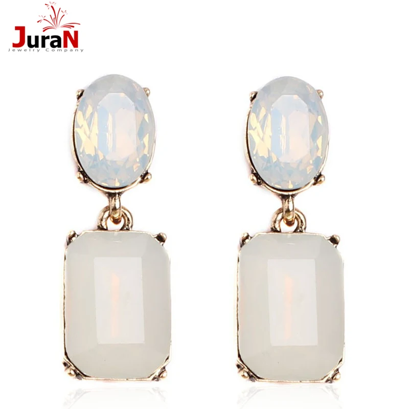 

JURAN Hot Sale High Quality OL Style Women Drop Earrings 3 Colors Geometric Earrings Fashion Jewelry Wholesale W3307
