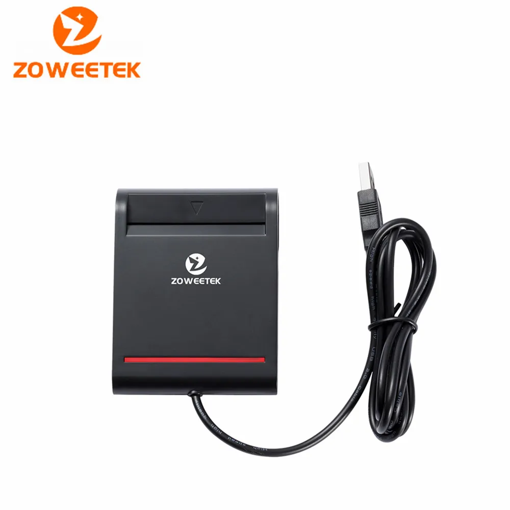 Zoweetek 12026 2 считыватель смарт карт DOD военный USB общий доступ CAC EMV Писатель Для