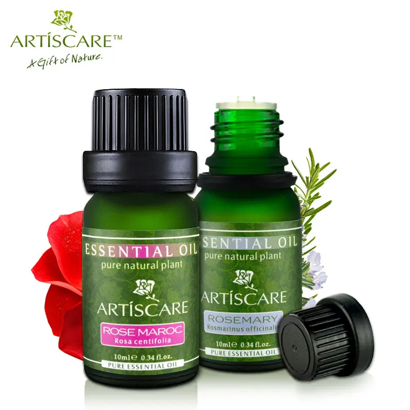 Эфирное масло ARTISCARE Rose + эфирное розмарина для ухода за кожей отбеливающий