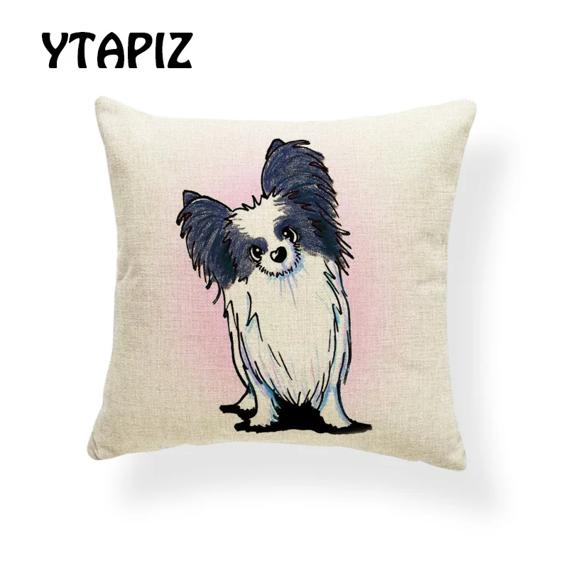 Милая маленькая кошка леопардовая Shih Tzu Doberman Шарпей панда Акита собака