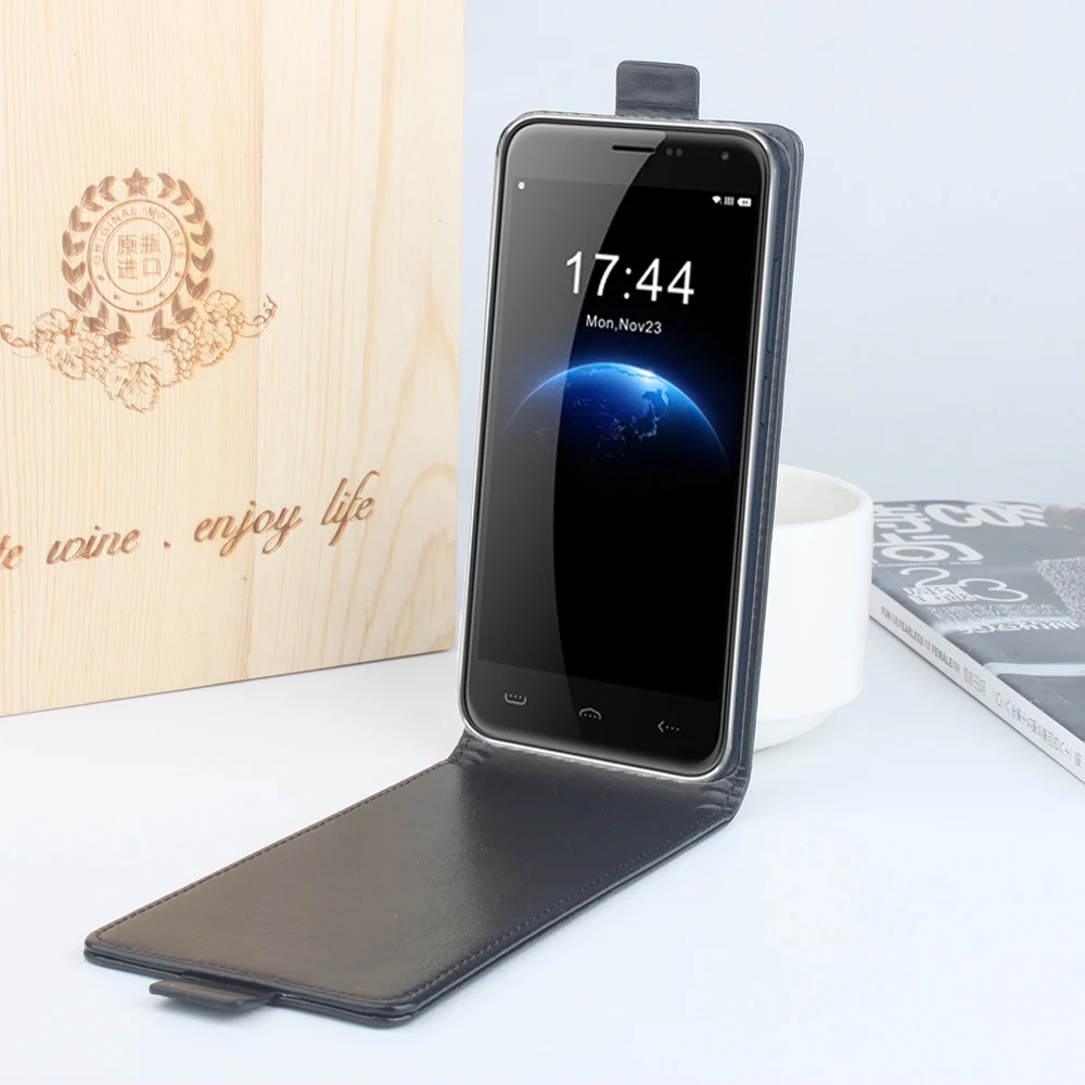 HongBaiwei для HOMTOM HT3 Pro Чехол винтажный вертикальный с крышкой Роскошный кожаный