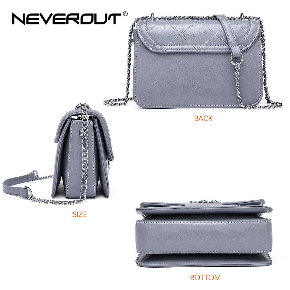 Сумка-мессенджер NEVEROUT из искусственной кожи маленькая сумка-мессенджер с
