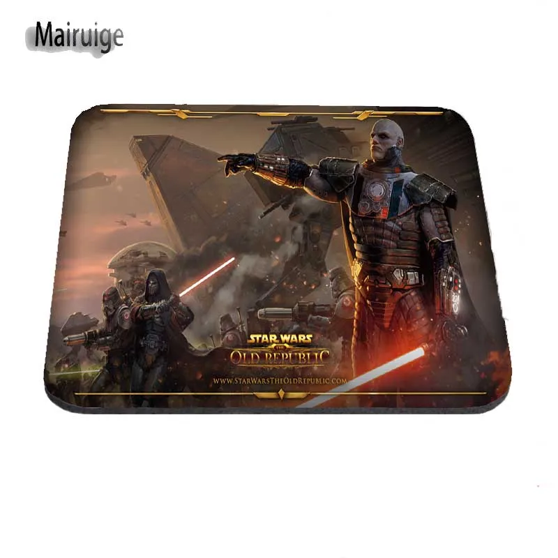 Звездные войны Skywalker Клон Trooper Дарт Вейдер космический корабль коврик для мыши создать свой собственный стиль винтажный Коврик для компьютерной мыши - Цвет: 22x18cm
