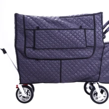 Crotec wagon CROTEC WAGON детская тележка для близнецов может сидеть в детском городском автомобиле специальный теплый комплект Зимний комплект