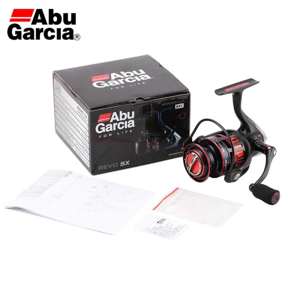 Оригинал ABU GARCIA 6 2: 1 REVO2SX SX 20 30 40 спиннинговая Рыболовная катушка 8 + 1BB 4 9 кг 7 max Drag Fresh